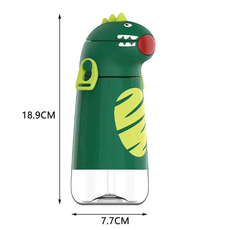Детская Спортивная бутылка с соломинкой 450 мл без БФА| |