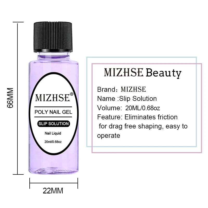 MIZHSE Crystal Jelly Gum Poly Gel Set 30ml Crystal Jelly Builder Nail Finger Extension Hard UV Gel Lacquer Manicure Tips