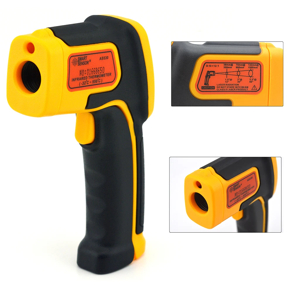 Промышленный термометр с умным датчиком цифровой ЖК ручной измеритель