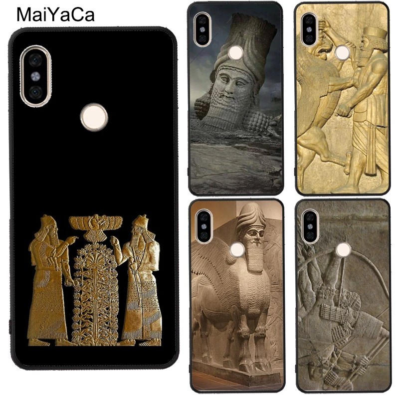 Lamassu assirian Mesopota mi an для Red Note 9 Pro 8 8T 9S 9C 9A Mi 10 Lite 9T A3 чехол POCO X3 NFC|Бамперы| |