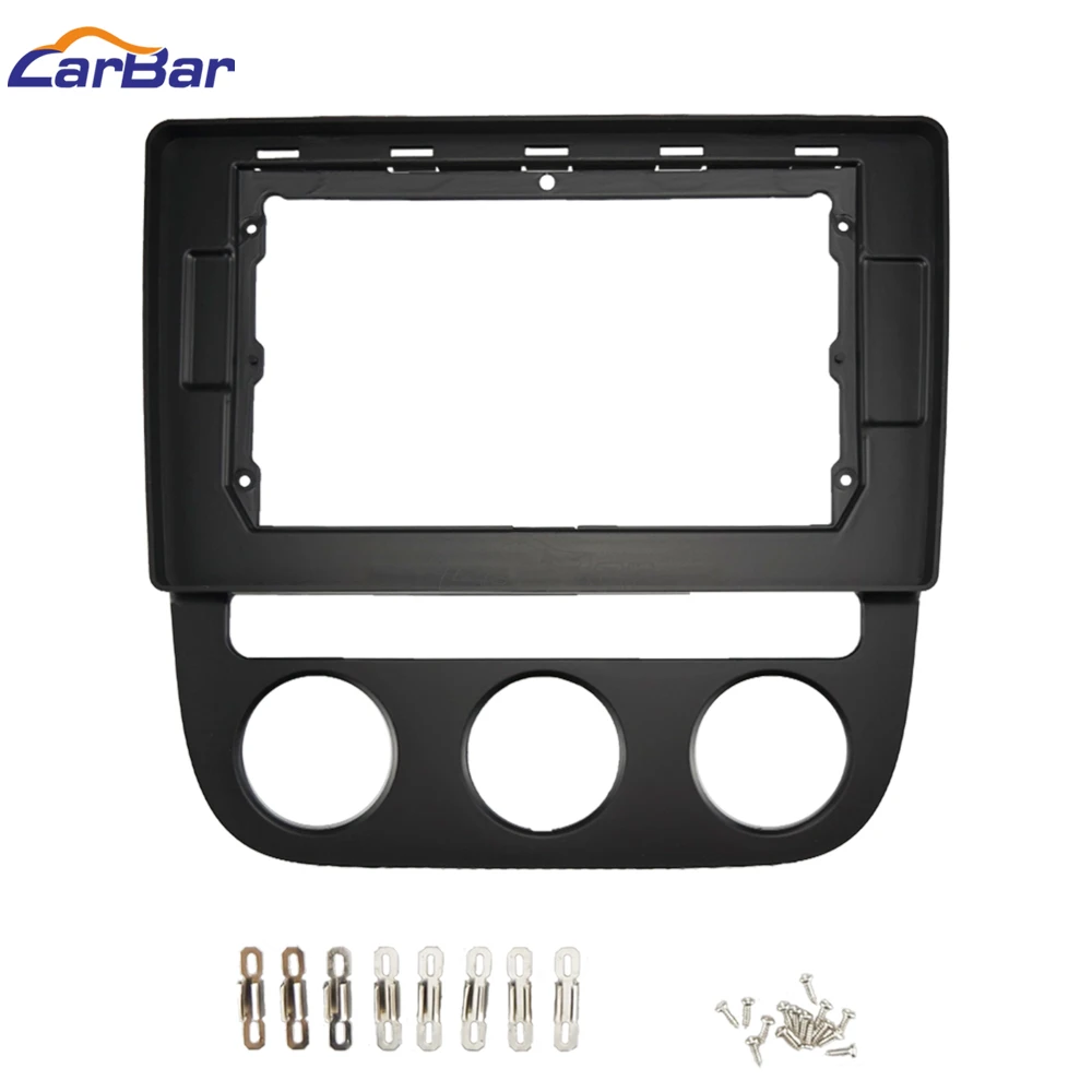 

For Volkswagen Sagitar 10.1 Inch Car Radio Fascia Frame Dashboard Tape Recorder 2 Din Multimedia Stereo Installation Trim Panel