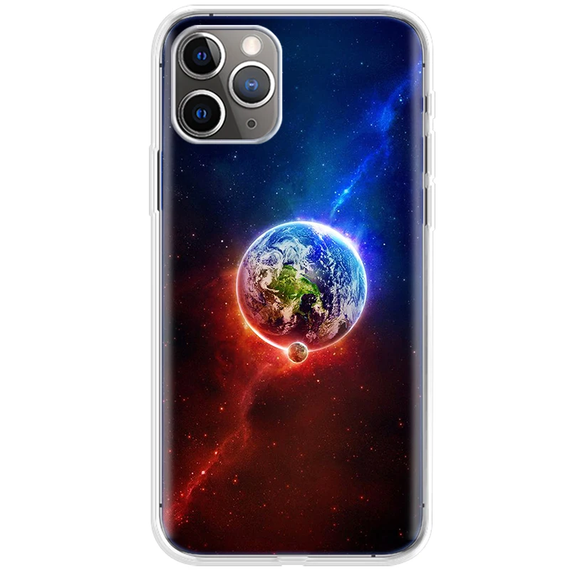 

Starry Sky Protector For Apple iPhone 12 Case For iphone 11 Pro max Mini Case SE 2020 7 8 6 6S Plus X XR XS MAX Case Cover Bumpe