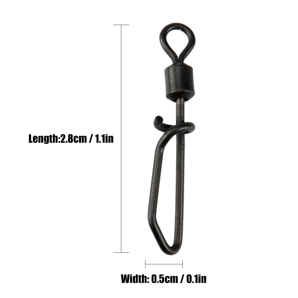 20/40 шт. рыболовный Вертлюг оснастка рыболовные Вертлюги Карп Рыбалка Терминал