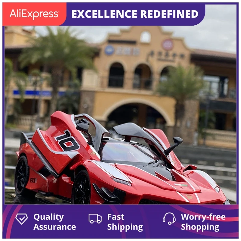 

Модель гоночного автомобиля из сплава LaFerrari FXXK EVO, масштаб 1:24