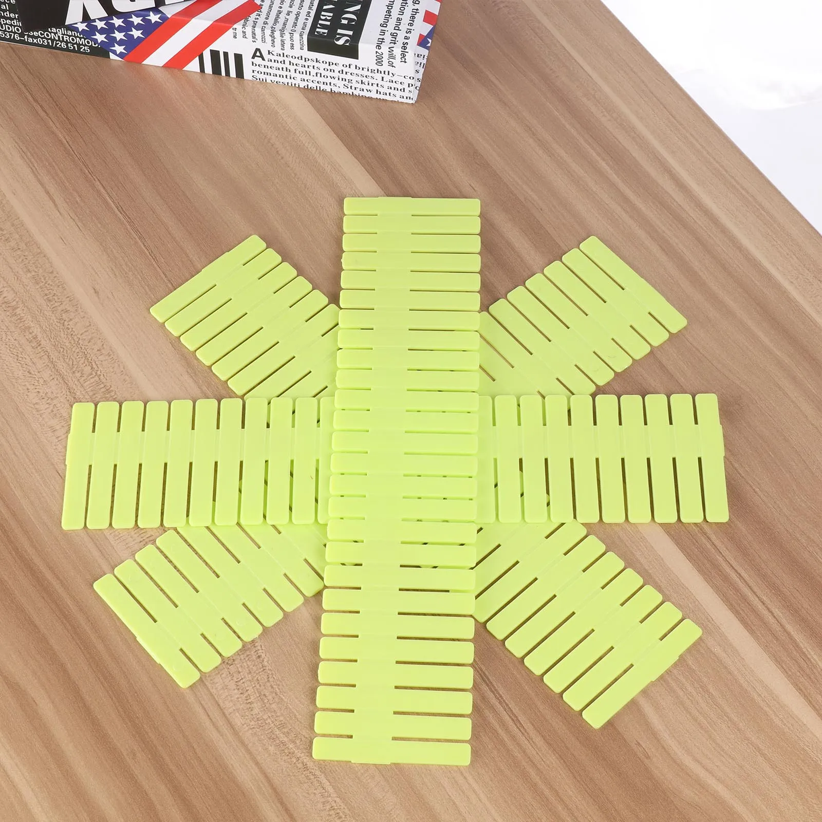 DIY утолщаются хранения Регулируемые перегородки ящик доска разделительная пластина организации перегородки коробка для хранения нижнего белья, бюстгальтеров сетки