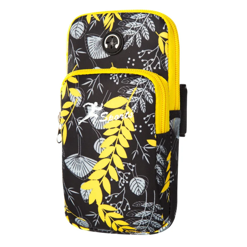 Latest Running Waterproof Arm bag 6.5 inch phone Elastic bandage Home Gym indoor fitness sports outdoor wrist Trail Item storage