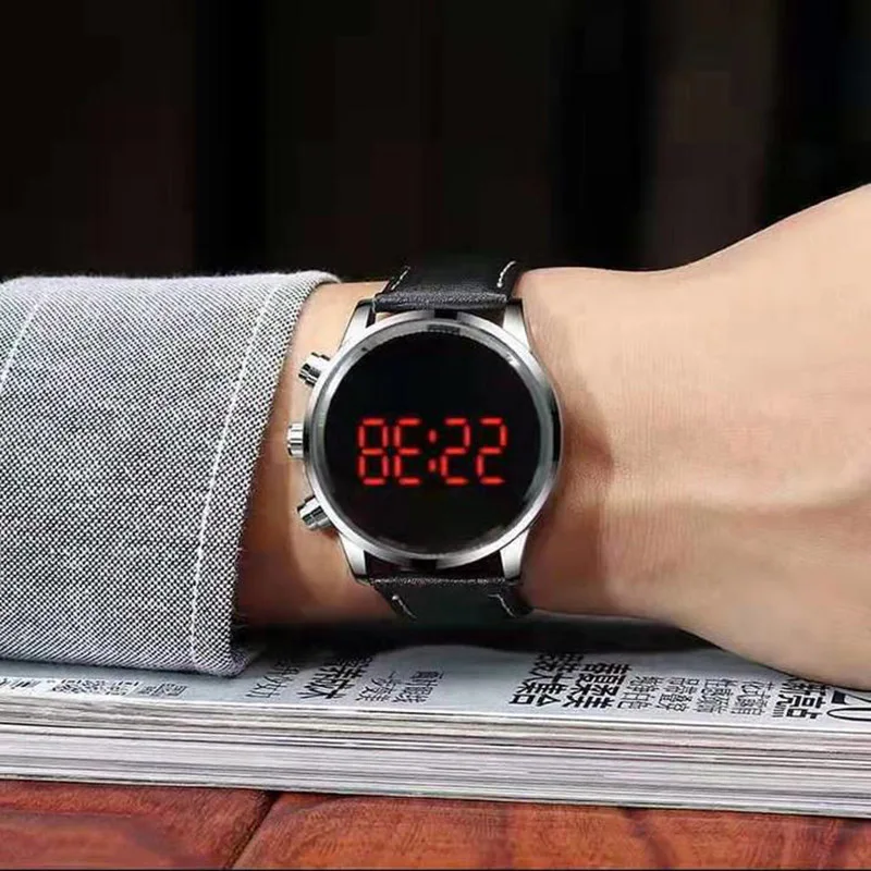 Профессиональный тонкий HD-камера фото Звук Аудио Диктофон спортивные часы