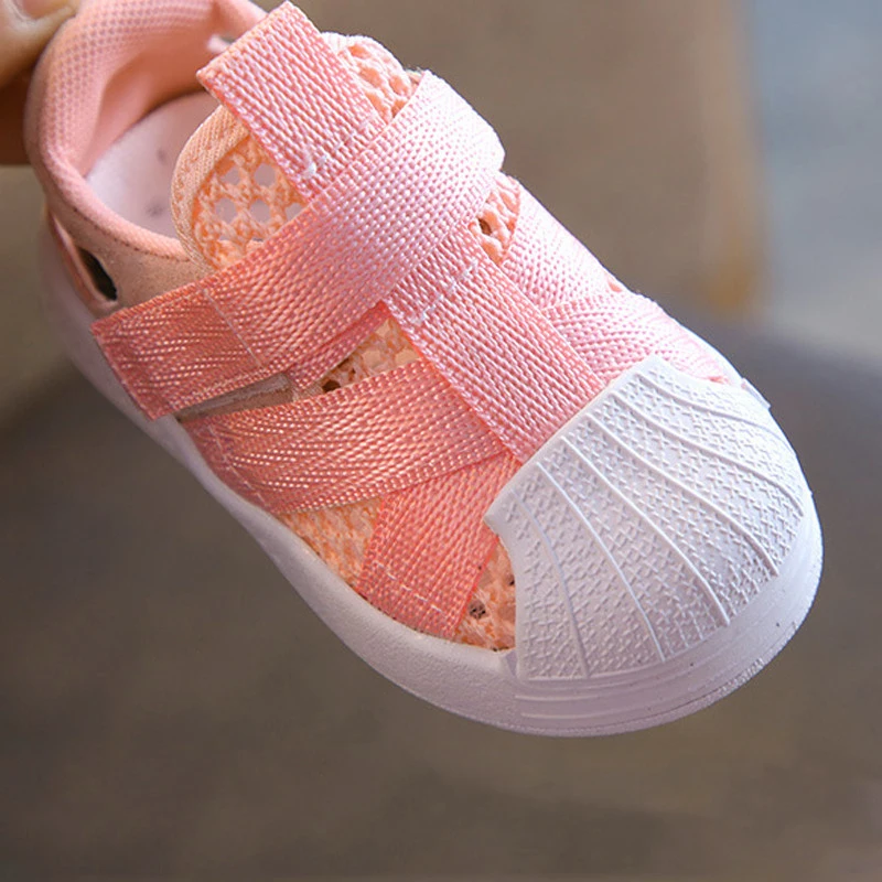 Сандалии AOGT Детские сетчатые дышащие мягкие Нескользящие повседневная обувь для