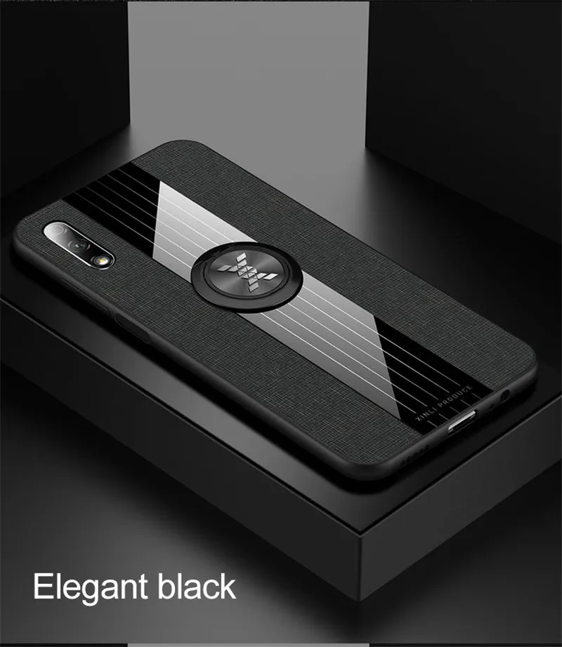 Роскошное кожаное кольцо Броня Чехол-держатель для huawei Honor 9X6X8X20 P20 P30 Pro P Smart Plus Z Nova 3i 3 mate 10 Lite Y7 Y9