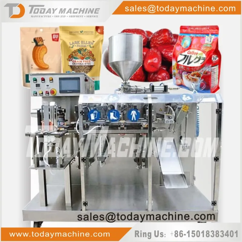 

Premade Mini Bag Filling Juice Doypack Horizontal Packing Machine