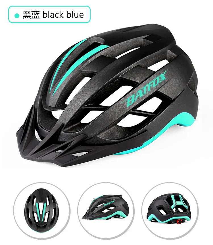

2021 Newest Riding Cycling Helmet In-mold Ventilated XC MTB Bicycle Helmet Outdoor Ultralight Road Bike Mountain Bike Helmet