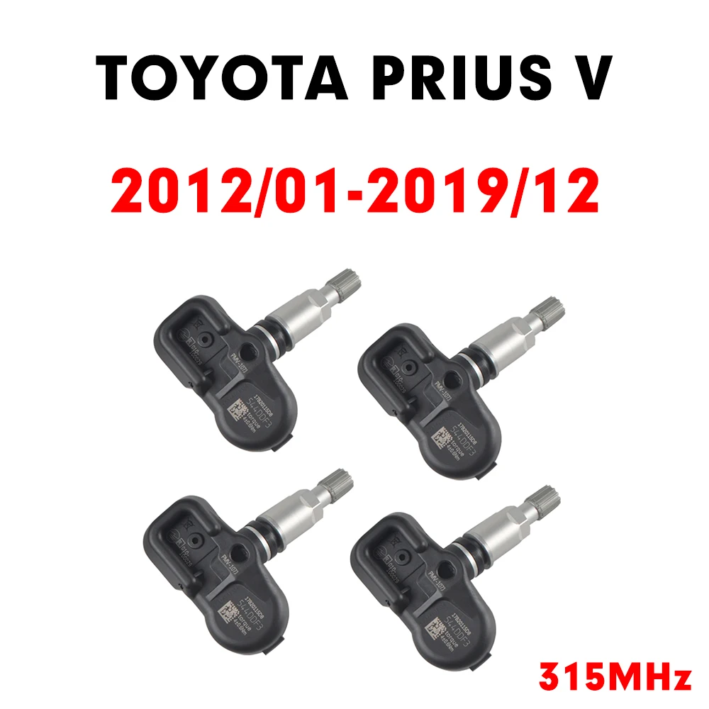 Система контроля давления в шинах для TOYOTA PRIUS V (2012-2019) TPMS 315MHz PMV-107J/C010 4260733011 4260706020