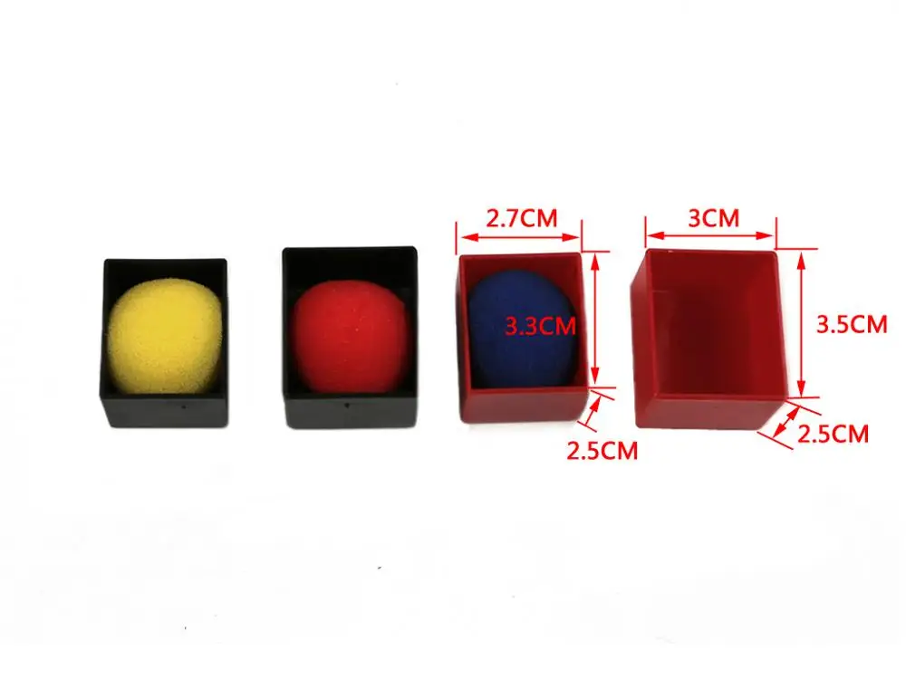 Paradox Box Change Appearing Sponge ball Magie Magician Close Up accessory Magic Tricks Gimmick Props Classic toys | Игрушки и хобби