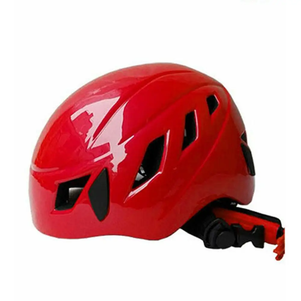

Outdoor Climbing Rappelling Safety Rescue Protective Hard Helmet Hat Bump Cap