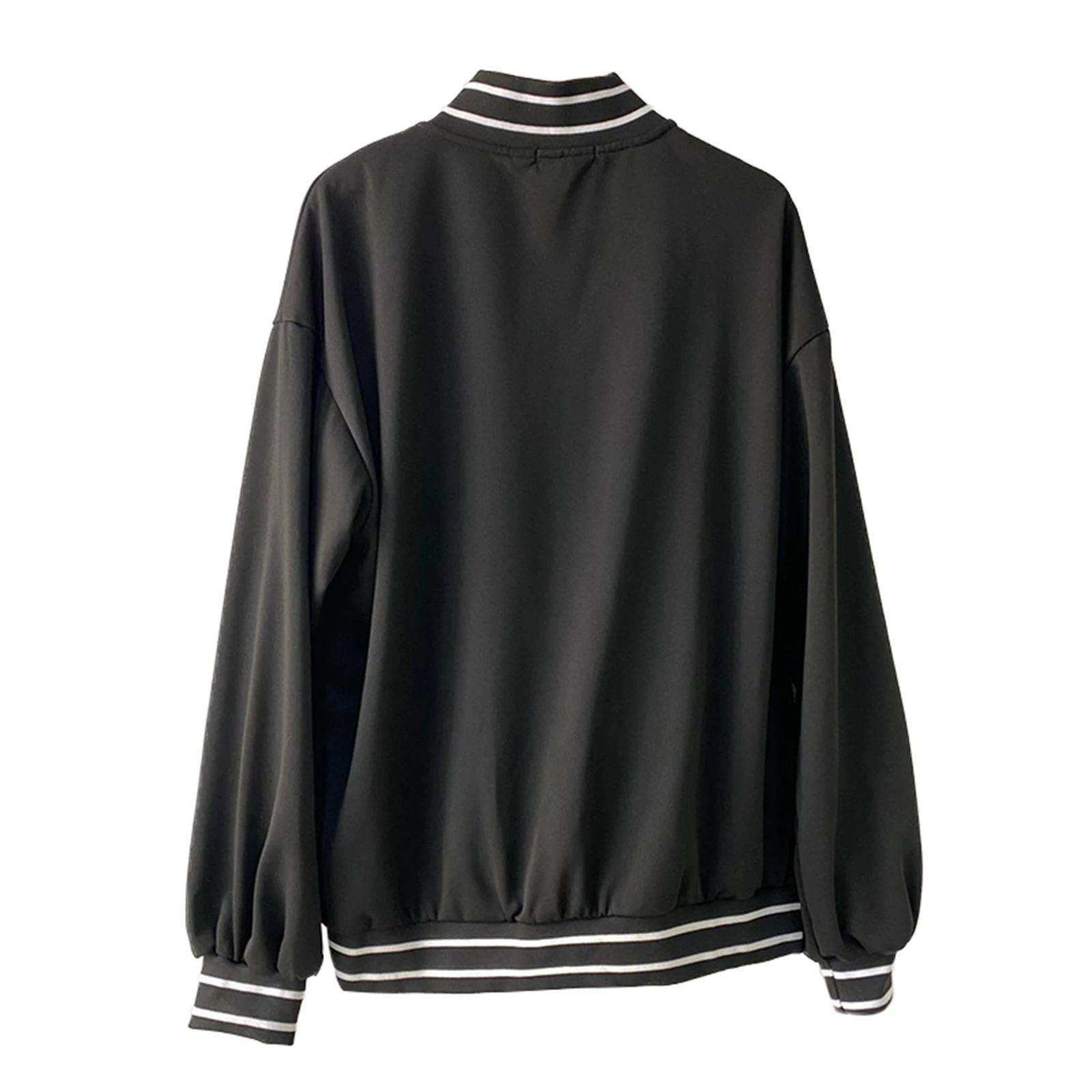 

Y2K Women Oversized Jackets Baseball Number Letter Embroidery Long Sleeve Fashion Bomber Jackets 2021