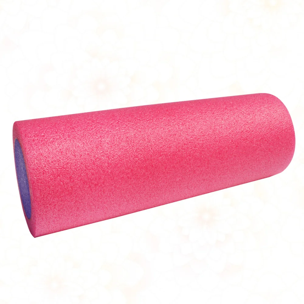 

1pcs Yoga Roller EPE Column Fitness Balance Roller Fitness Supplies for Woman (Purple 30x15cm)