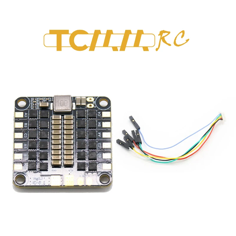 

TCMM FPV Racer Spare Part 4 in 1 30A ESC BLHeli_S 2-5S Dshot600 for RC Racing Drones Quadcopter Accessories