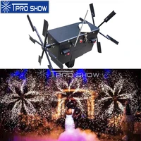 wedding pyrotechnics cold fire fountain rotating stage lighting effect ignition system machine remote control for stage show