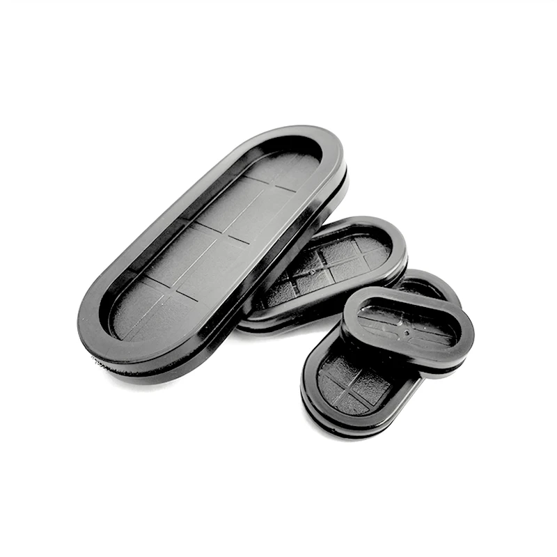 Овальные заглушки прокладки резиновая Закрытая заглушка для кабеля защитные