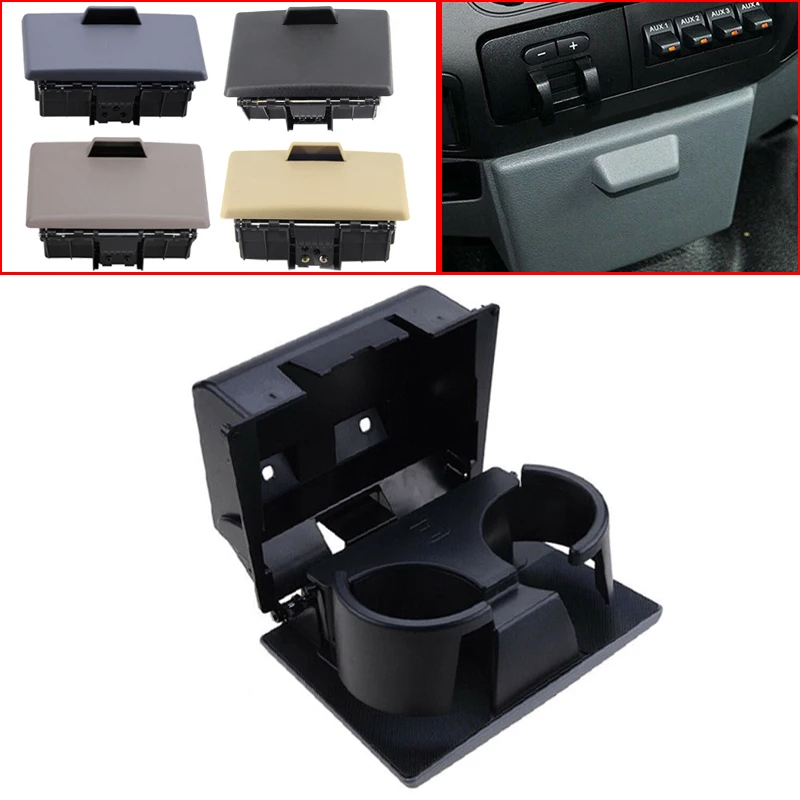 

Front Dashboard Water Cup Holder Drink Bottle Holder For Ford F-250 F-350 F-450 F-550 Super Duty Truck 2008 2009 2010