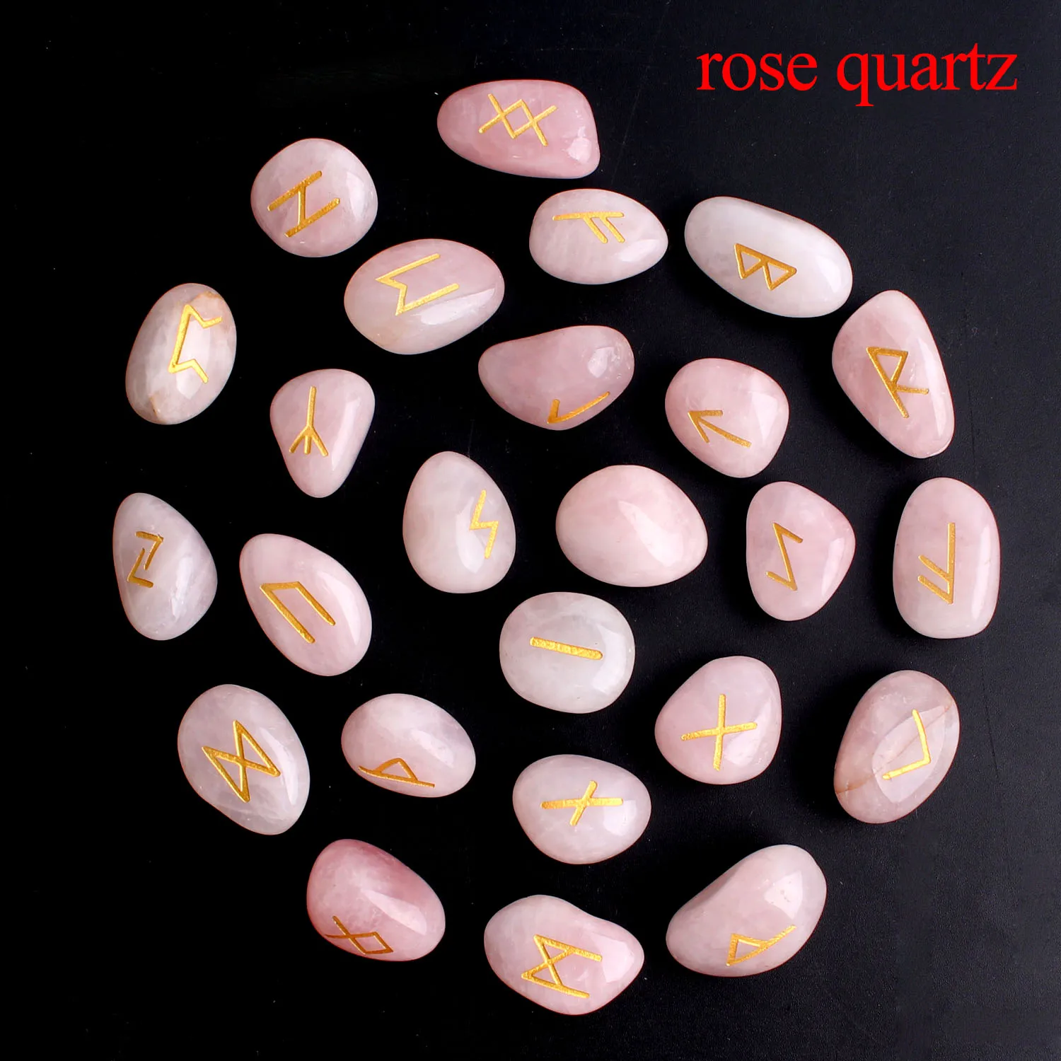

25Pcs Freedom Natural Amethyst Crystal Runes Stones Irregular Divination Agate Rune Fortune-telling Reiki Healing Gift Decor