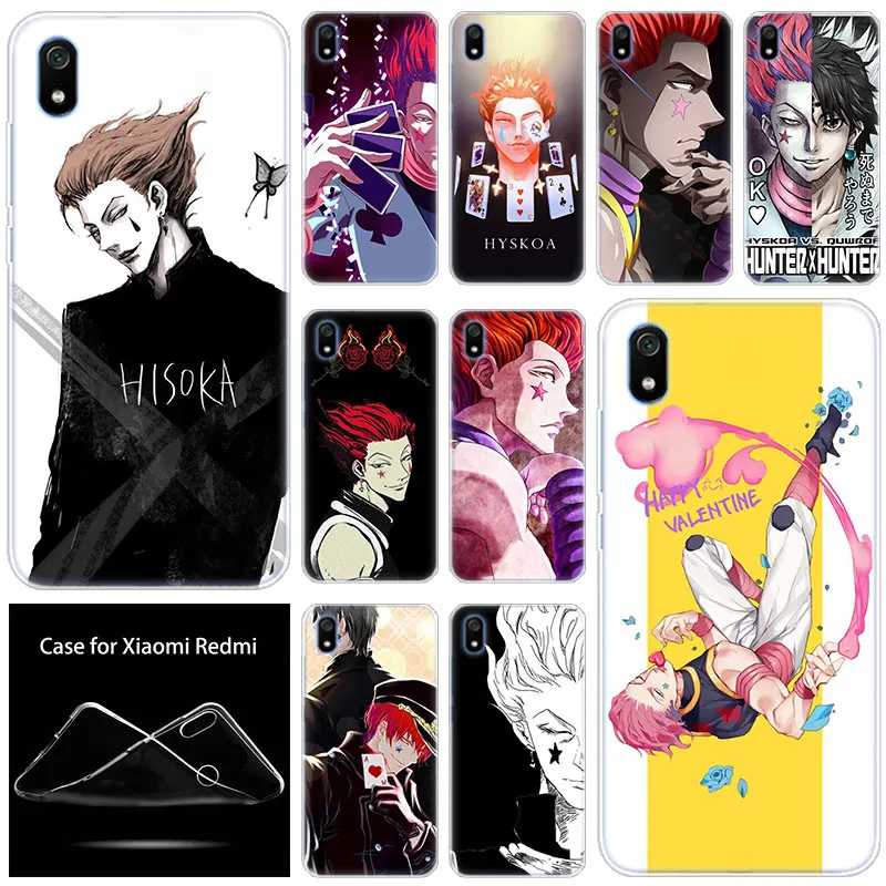 Роскошный мягкий силиконовый чехол hunter x hisoka аниме для Xiaomi Redmi 7 7A GO S2 4X 5 5Plus 6 6A K20 Note