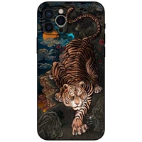 for iphone 12 pro max 3 d anti fall and anti wear tpu case 11 pro full package boutique relief mythical pattern xs xr topcase