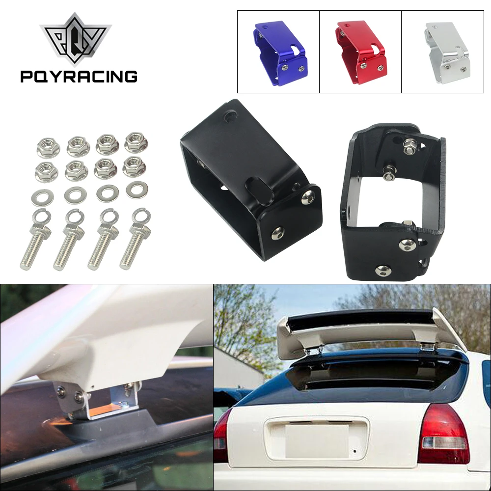 PQY для 96 00 Honda Civic EK9 3DR Тип R спойлер CTR крыло подъемный кронштейн наклона