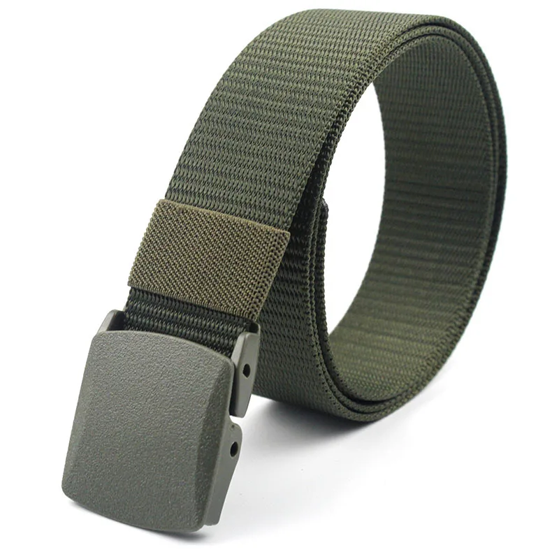 Style 3 ArmyGreen Автоматическая пряжка нейлоновые ремни мужские армейские тактические пояса мужские военные поясные холщовые ремни широкие пояса высокого качества ремень - Цвет: Style 3 ArmyGreen
