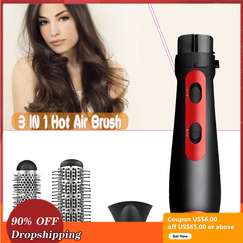 Многофункциональные Инструменты для укладки 3 в 1 фен завивки и выпрямления волос