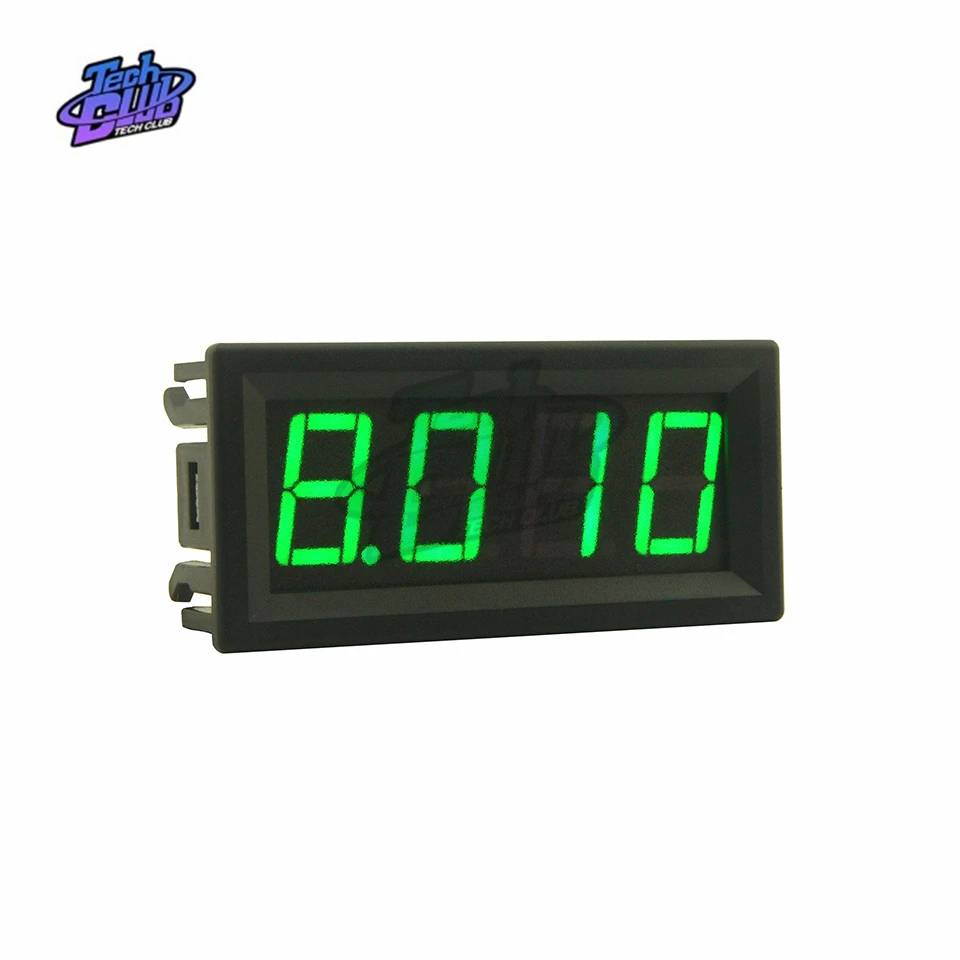 Мини светодиодный цифровой вольтметр 0 56 &quot измеритель напряжения автомобильный