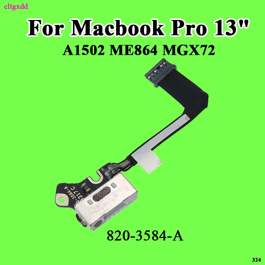 Cltgxdd для Macbook Pro зарядный порт 13 дюймов A1502 Питание DC Jack 820-3584-A Retina 2013 2014 2015 |