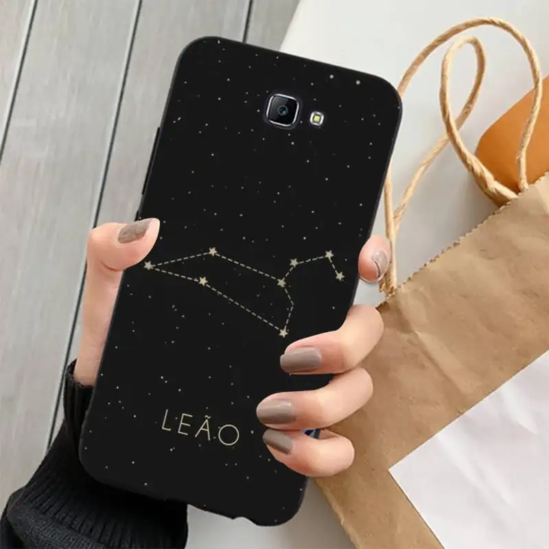 

12 constellations zodiac signs Phone Case for Samsung Note 8 9 10 20 lite pro ultra J 7 2 4 6 5 prime