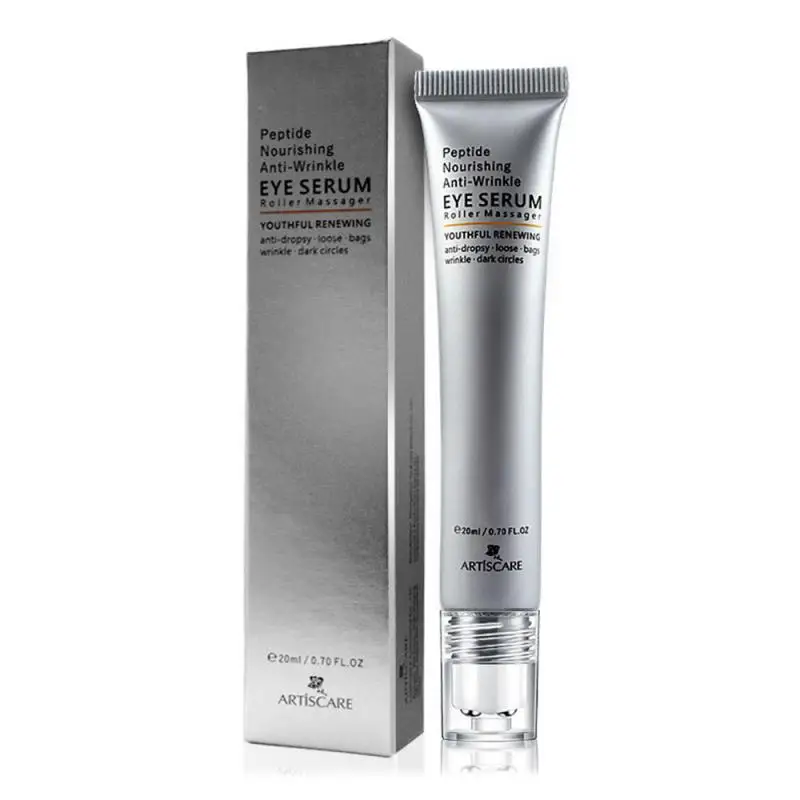 Пептидный коллагеновый крем для глаз роликовый массажер патчи омолаживающее