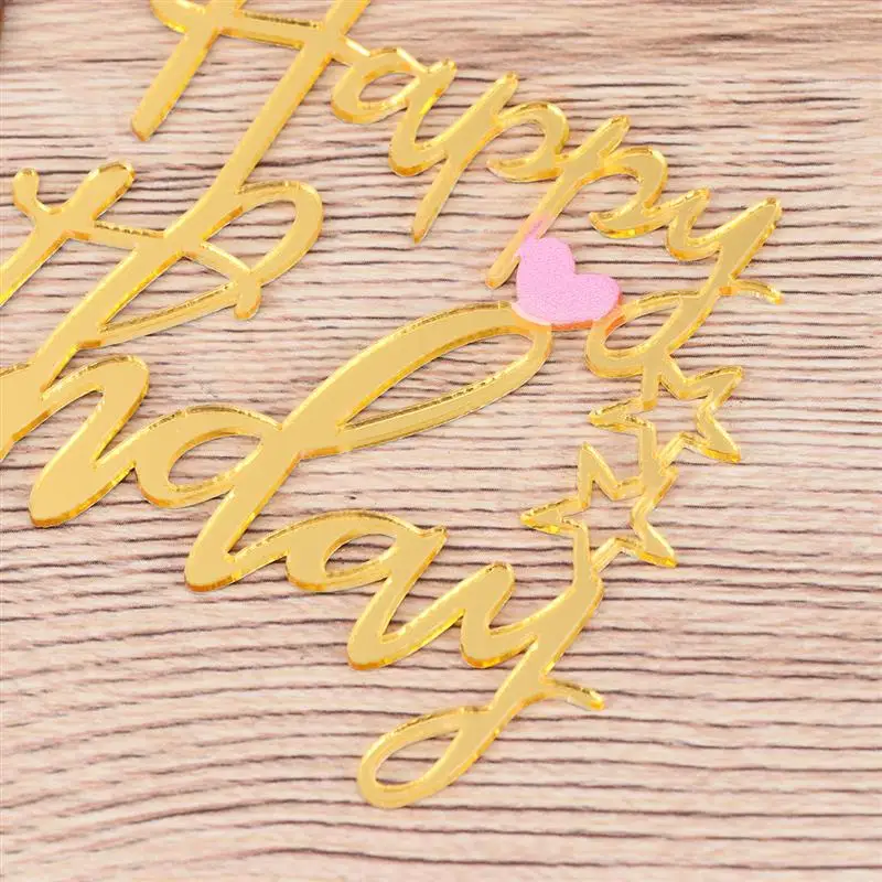 2 шт Единорог торт Топпер акриловые кекс топперы украшения выпечки Десерт Фрукты