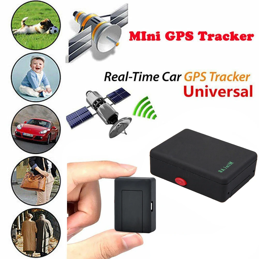 A8 Mini Gsm/gprs трекер Gps в реальном времени с кнопкой Sos для автомобилей детей старшего