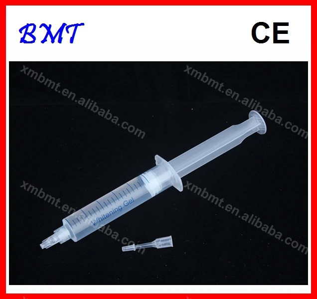 100 шт./лот 5 мл зубы отбеливающий крем зубной гель маска шприц для отбеливания