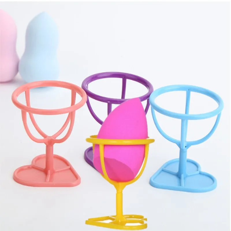 

Makeup Sponge Gourd Powder Puff Rack Egg Powder Puff Bracket Box Dryer Organizer Beauty Shelf Holder Tools Makeup Brush Holders