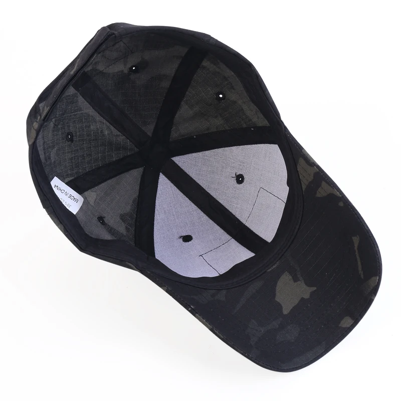 Outdoor Multicam Camouflage Adjustable Cap Mesh Tactical Military Army Airsoft Fishing Hunting Hiking Basketball Snapback Hat