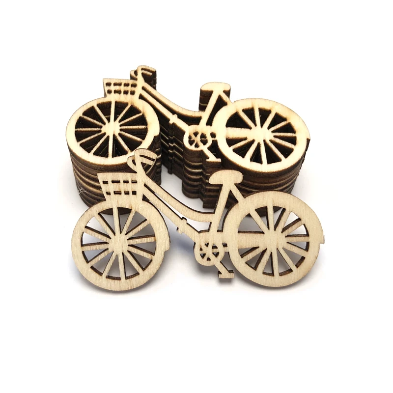 10 шт. деревянные ремесла для украшения дома 34 х60 мм | Дом и сад