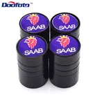 Doofoto 4x колпачок автомобильного клапана для SAAB 9-3 93 9-5 9 3 9000 9 5 Аксессуары Стайлинг колеса шины стволовых защитный чехол Универсальный