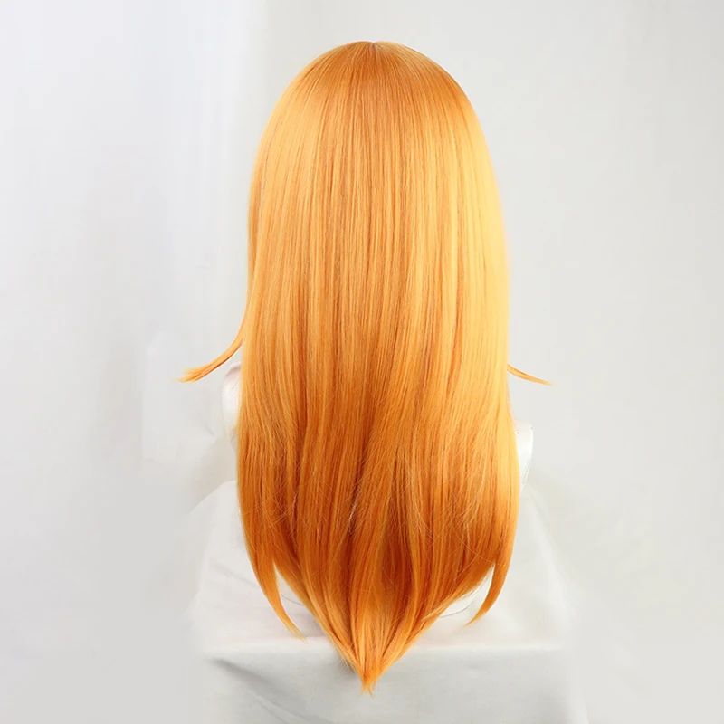 

Shibuya Kanon Cosplay Wig Anime Lovelive!superstar!! 55cm Orange Long Heat Resistant Hair Hallowen Party Role Play