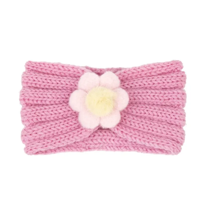 Autumn Winter New Baby Knit Headbands Soft Warm Newborn Turban Infant Toddler Boy Elastic Hair Bands Girl Accessories | Мать и ребенок