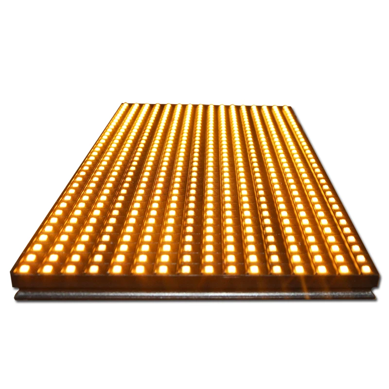 Бесплатная доставка оптовая цена полуоткрытый желтый светодиодный модуль SMD p10