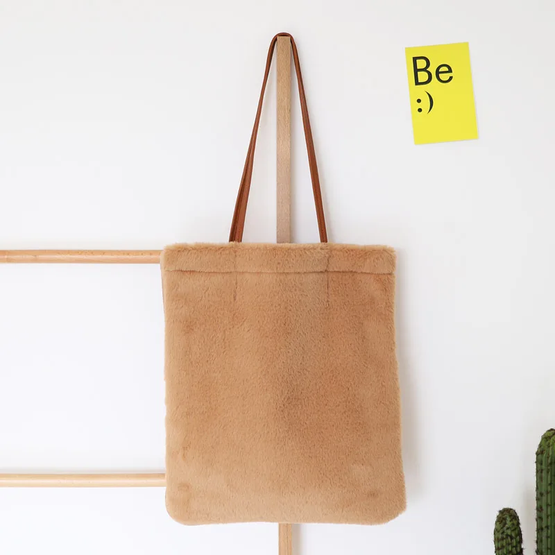 Youda Модная стильная Большая вместительная плюшевая Сумочка классические женские