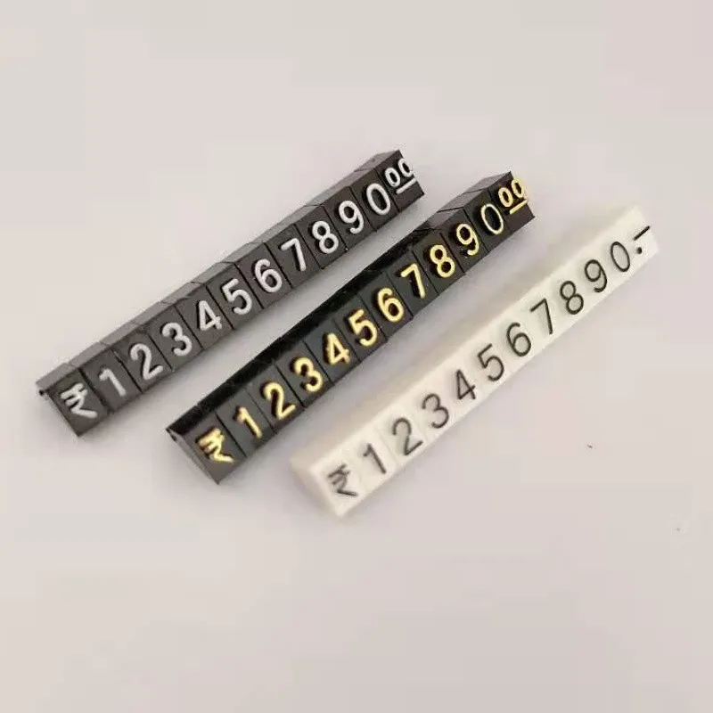 5*3 мм Цифровой бирка кубик цена продажи стенд для дисплея Регулируемая кубики с