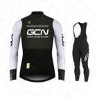 2021 GCN команда Осень Велоспорт Джерси наборы дышащие с длинным рукавом Весна новые мужские MTB велосипедная одежда костюмы Roupa Ciclismo