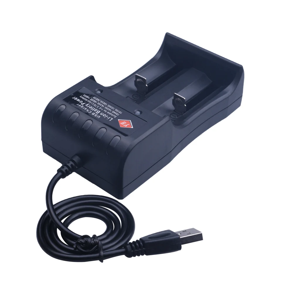 Зарядное устройство с 2 слотами USB чехол для аккумулятора умное - Цена: 195.08