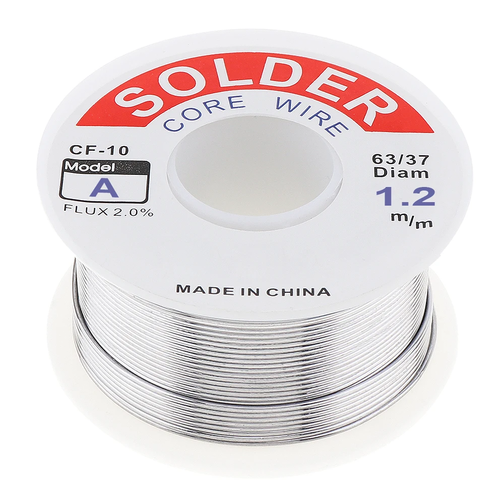 100 г 1 2 мм олова тонкой проволоки ядро 2% поток катушка для сварки линия припой