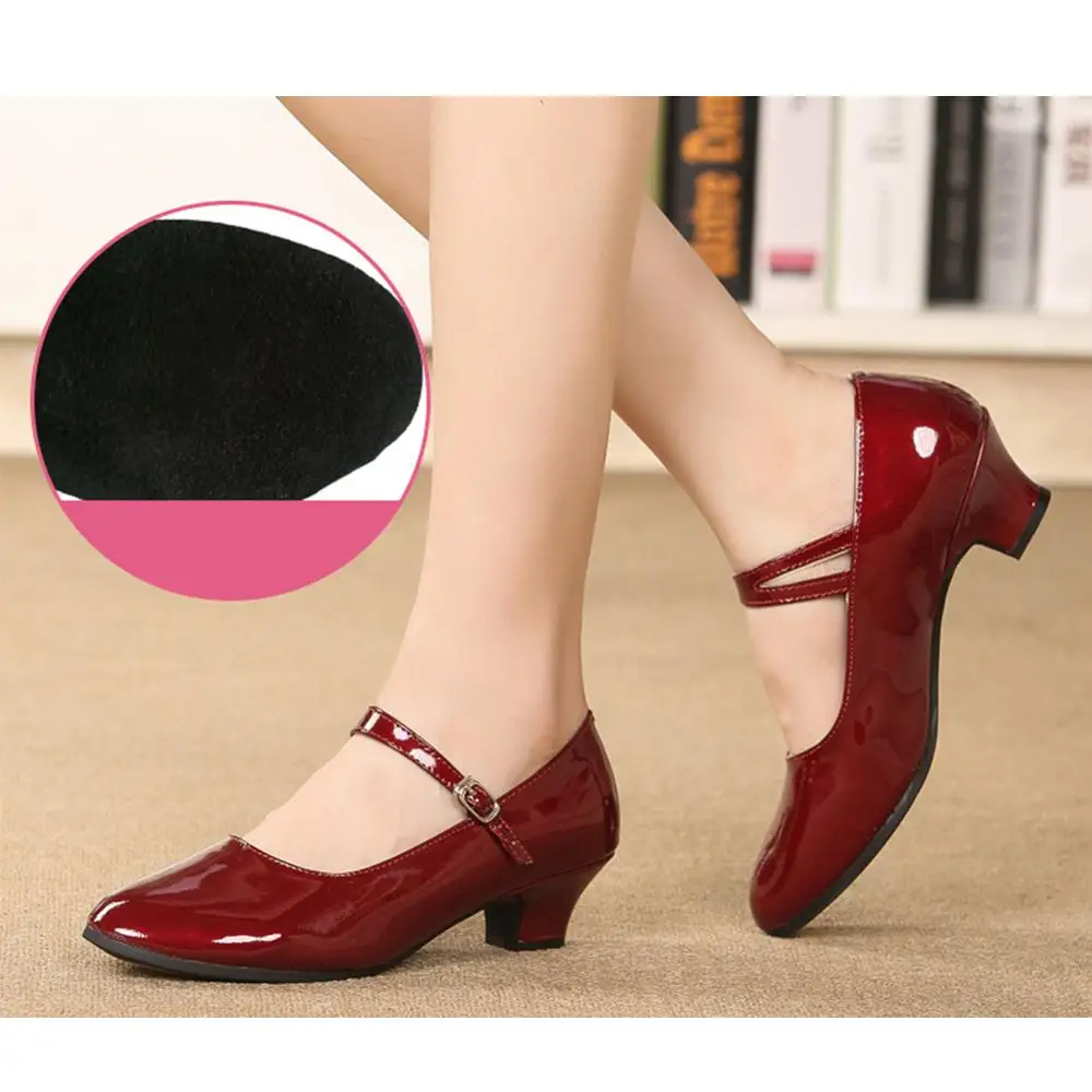 Женские туфли для танцев на резиновой подошве обувь современных сальсы бальных